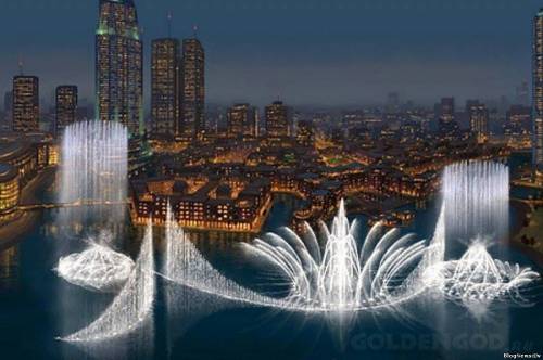 Самый большой и самый дорогой фонтан в мире