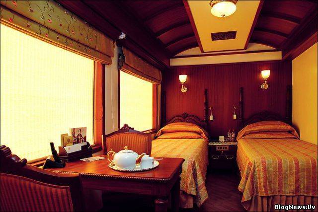 Чудо-поезд Maharajas’ Express в Индии