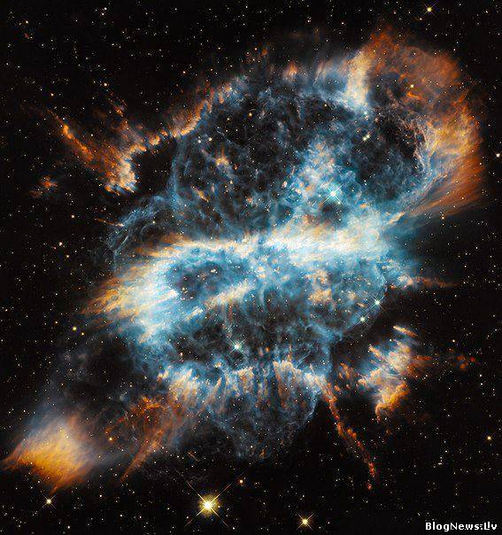 Снимок, сделанный мощным телескопом «Хаббл»