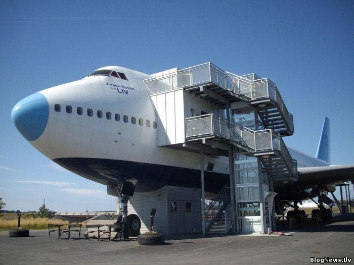 Отель на борту Боинга 747