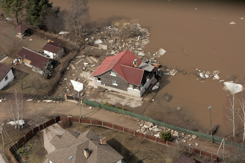Затопленным районам Латвии не присвоили статус Чрезвычайной ситуации