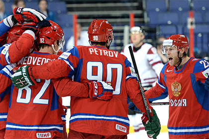 Чемпионат мира по хоккею: Русские переиграли Латвийскую команду с разгромным счётом
