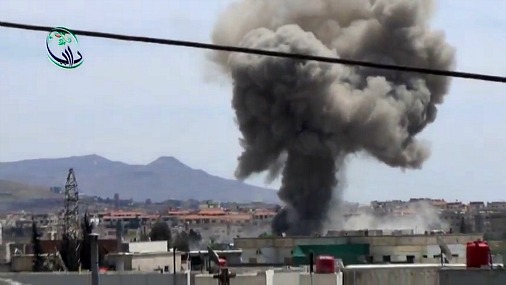 Новости Сирии: в аэропорту Дамаска взрывы, на западе Сирии так же ведётся война